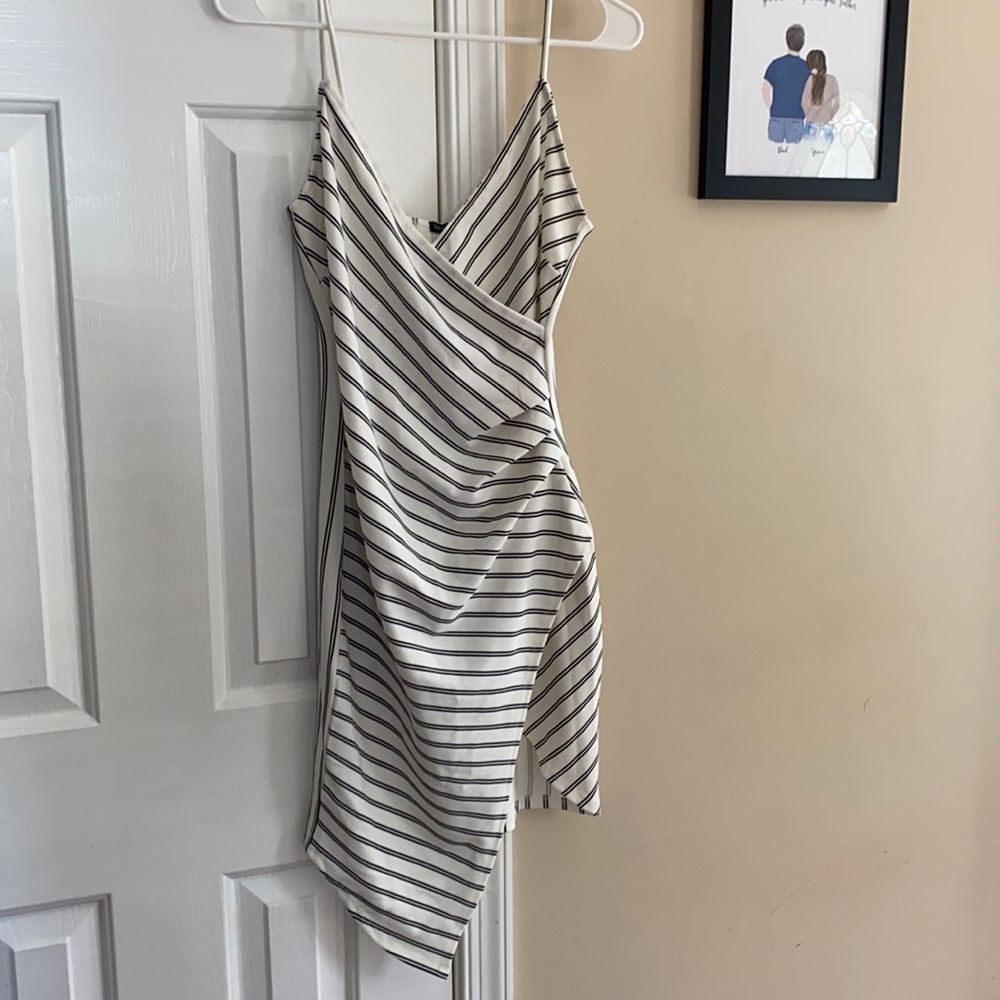 Shein Black and Cream Dress